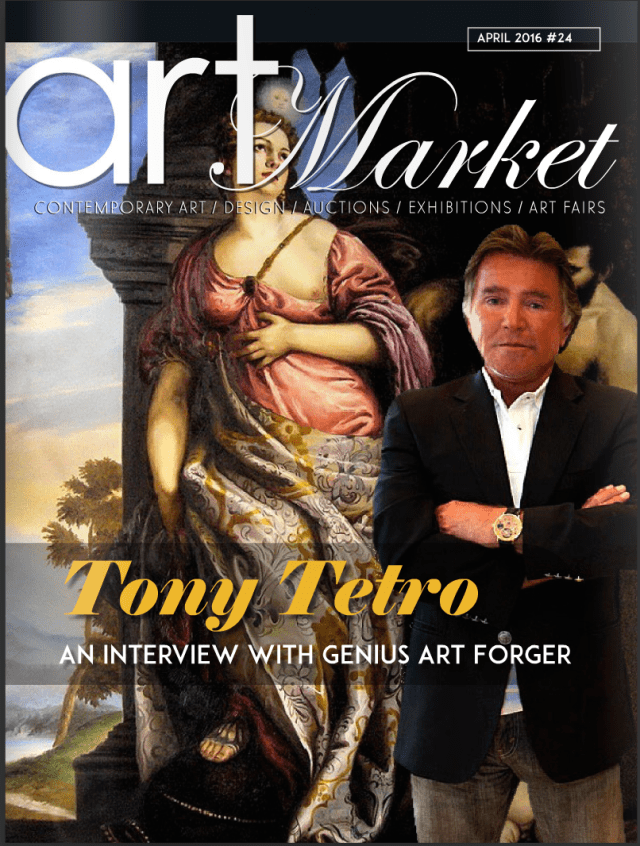 Tony Tetro Art Market Magazine